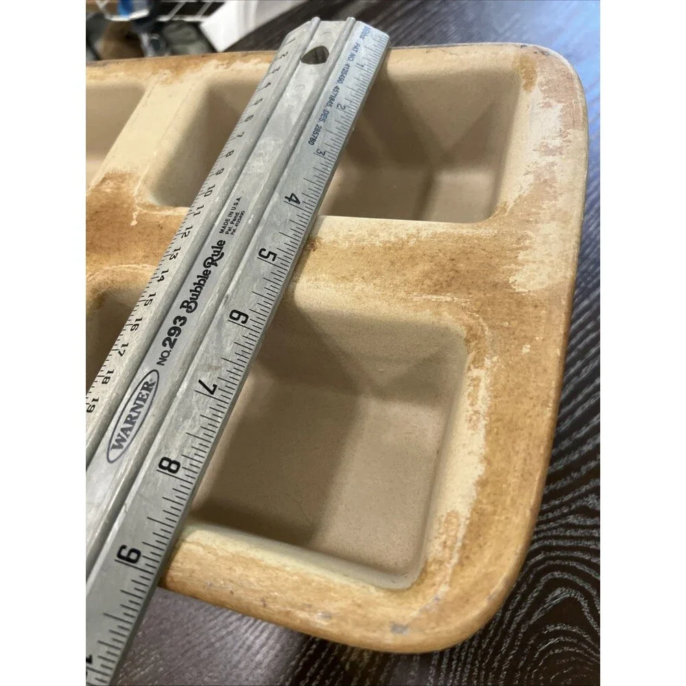 Pampered Chef Mini Loaf Stoneware Bread Pan Family Heritage Classics Collection